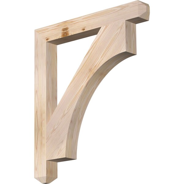 Ekena Millwork Westlake Craftsman Smooth Bracket, Douglas Fir, 3 1/2"W x 30"D x 34"H BKT04X30X34WTL04SDF - main